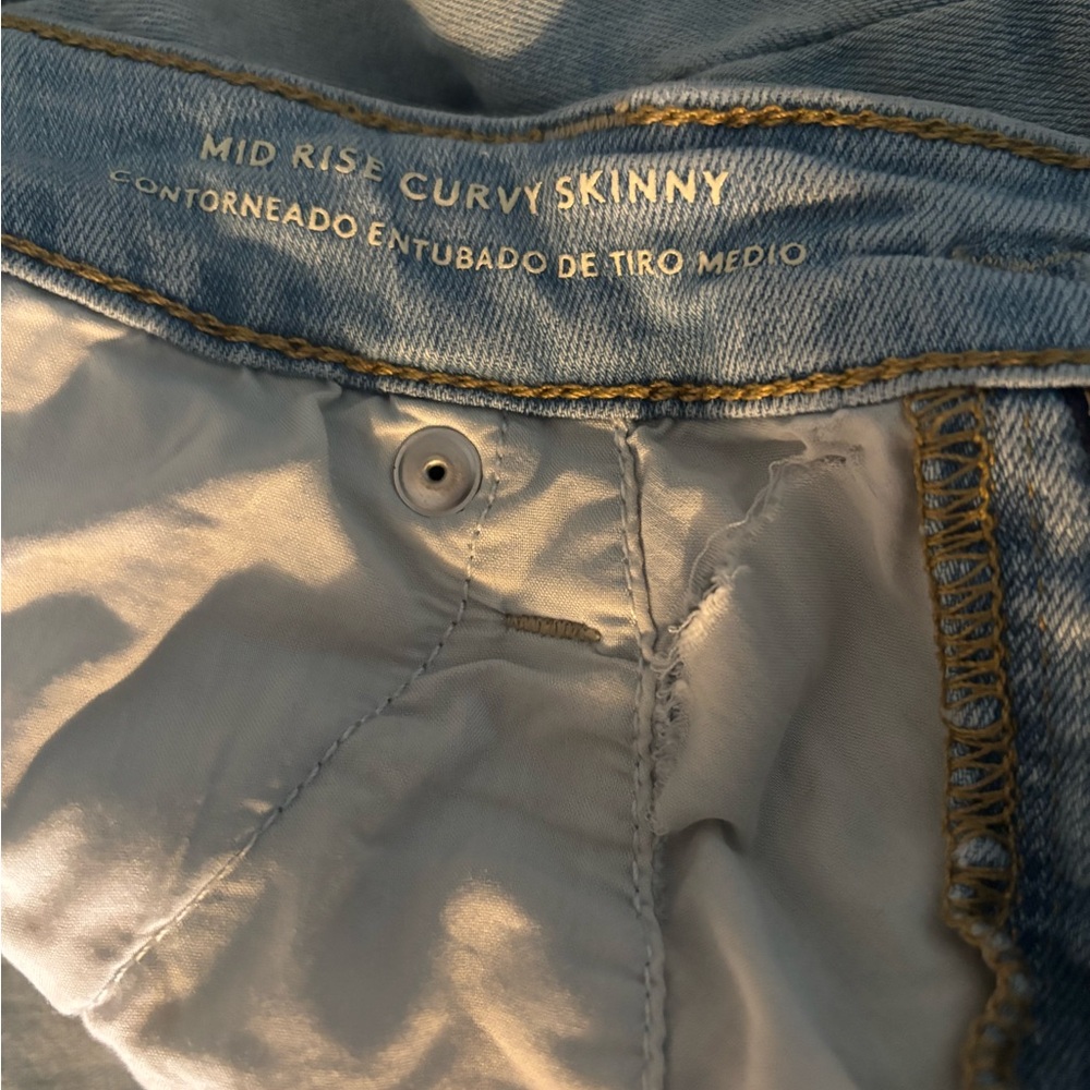 Mid Rise Curvy Skinny Jeans